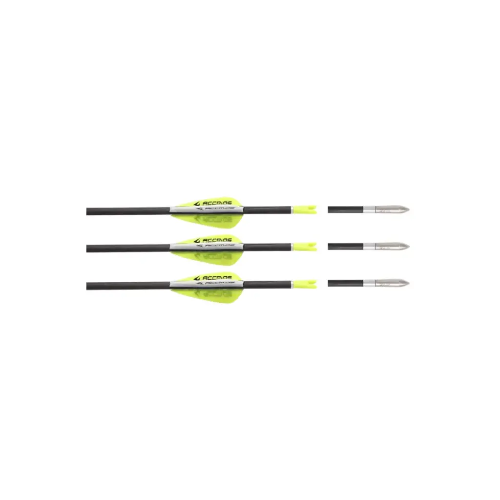 ACCMOS ARROWS SET CARBON (600, ID 3.2, NonRakit)